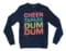 Cheen Tapaak Dum Dum Men/Unisex Long Sleeve T-Shirt in Navy Color